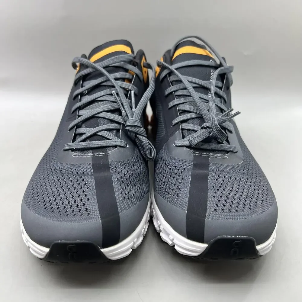 On Cloudflow 3.0 Running Shoes Men Size 10.5 Gray Orange Mesh Comfort Sneakers